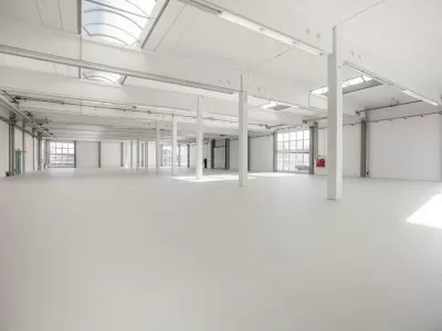 Epoxy gietvloer lichtgrijs